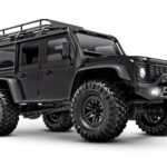 Traxxas TRX-4M Land Rover Defender 1/18th 4WD Trail Crawler Black (Clipless Body) TRX97054-1-BLK