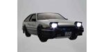 Kyosho First Mini-Z 1/28th Initial-D Toyota Sprinter Trueno AE86 66601A - Image 7