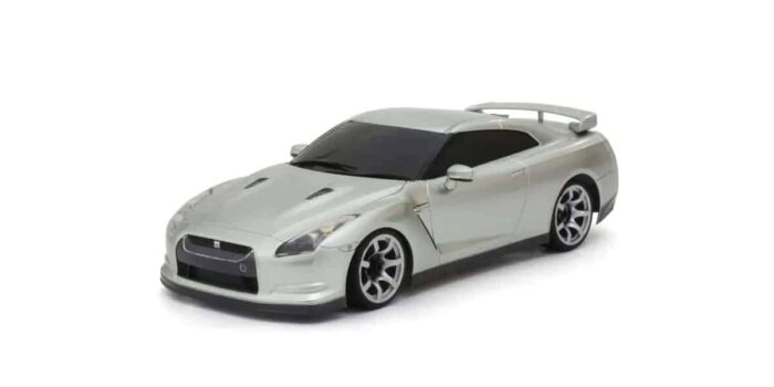 Kyosho First Mini-Z 1/28th Nissan GT-R R35 Silver 66608A - Image 2
