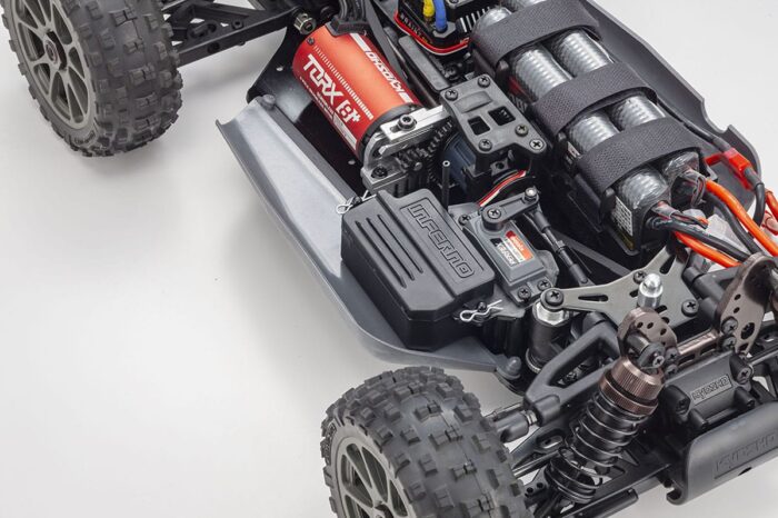 Kyosho Inferno Neo VE 4.0 1/8th Brushless Readyset T2 White 34118T2B - Image 7