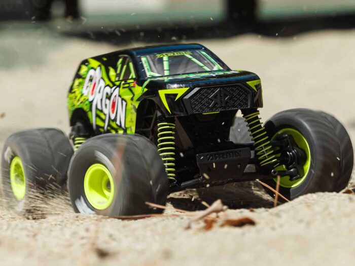 Arrma 1/16th GORGON GROM 4X4 RTR Monster Truck Yellow ARA2130T1 - Image 4