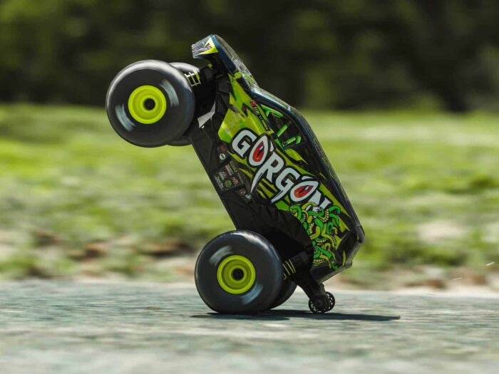 Arrma 1/16th GORGON GROM 4X4 RTR Monster Truck Yellow ARA2130T1 - Image 3