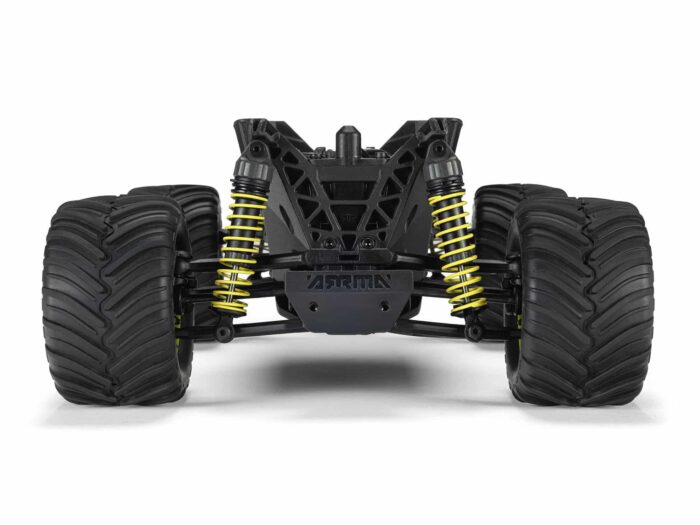 Arrma 1/16th GORGON GROM 4X4 RTR Monster Truck Yellow ARA2130T1 - Image 10