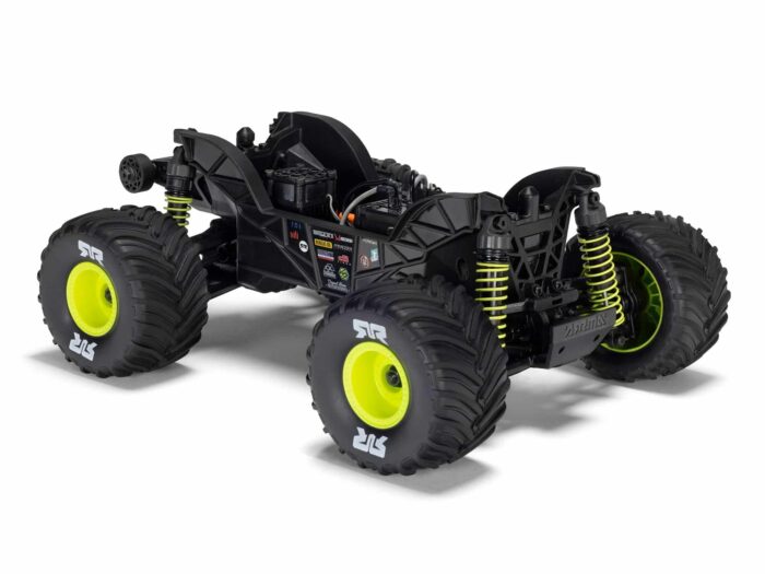 Arrma 1/16th GORGON GROM 4X4 RTR Monster Truck Yellow ARA2130T1 - Image 12