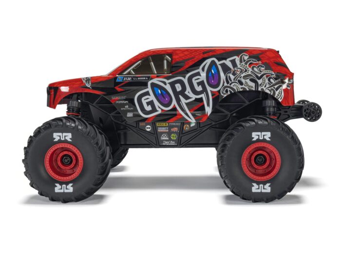 Arrma 1/16th GORGON GROM 4X4 RTR Monster Truck Red ARA2130T2 - Image 18