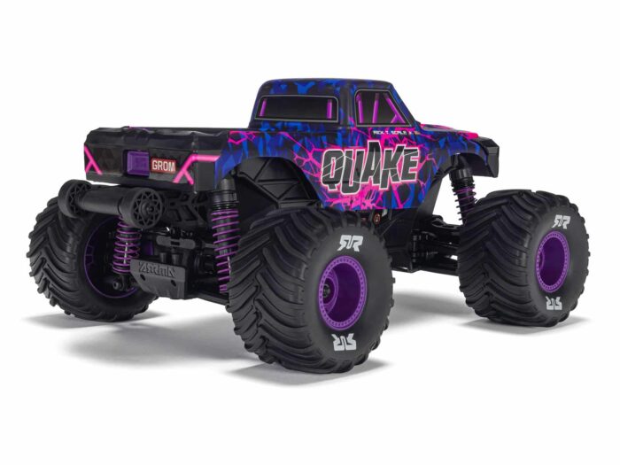 Arrma 1/16th QUAKE GROM 4X4 RTR Monster Truck Purple ARA2137T3 - Image 2