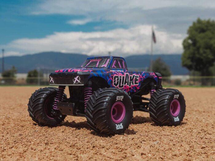 Arrma 1/16th QUAKE GROM 4X4 RTR Monster Truck Purple ARA2137T3 - Image 3