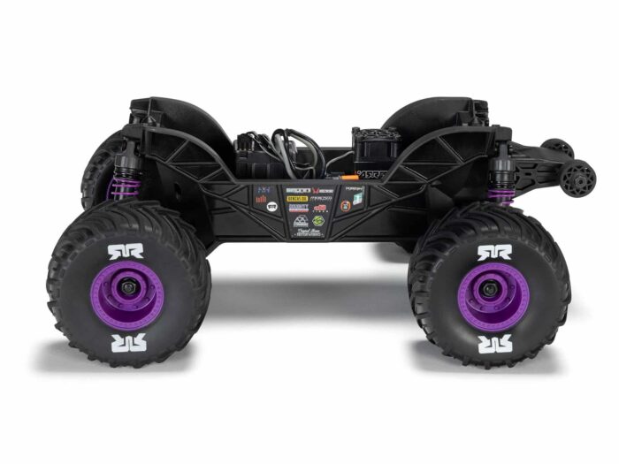 Arrma 1/16th QUAKE GROM 4X4 RTR Monster Truck Purple ARA2137T3 - Image 12