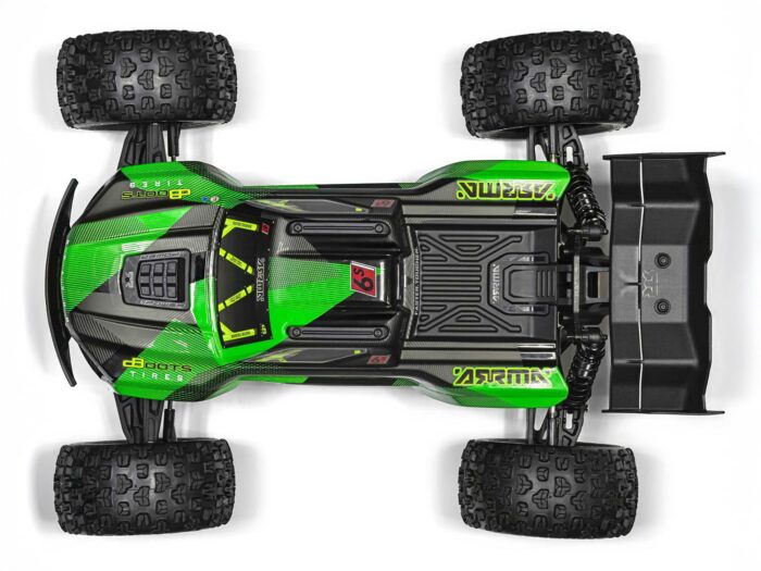 Arrma 1/8th KRATON 6S V6 4X4 BLX Speed Monster Truck RTR Green/Black ARA8608V6T3 - Image 8