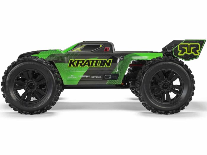 Arrma 1/8th KRATON 6S V6 4X4 BLX Speed Monster Truck RTR Green/Black ARA8608V6T3 - Image 9