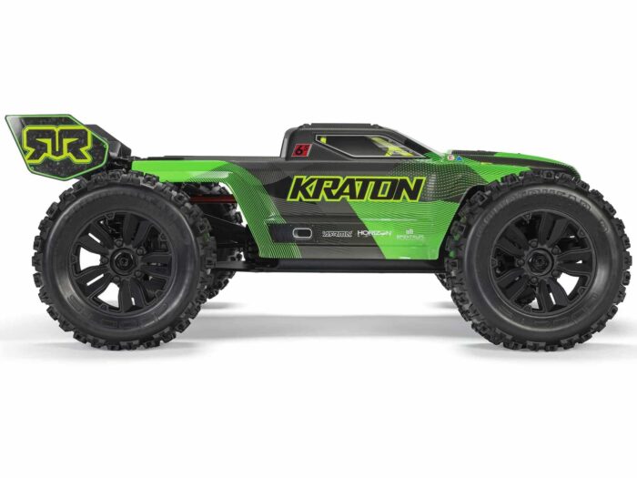 Arrma 1/8th KRATON 6S V6 4X4 BLX Speed Monster Truck RTR Green/Black ARA8608V6T3 - Image 11