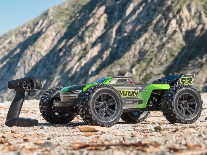 Arrma 1/8th KRATON 6S V6 4X4 BLX Speed Monster Truck RTR Green/Black ARA8608V6T3 - Image 21