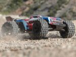 Arrma 1/8th KRATON 6S V6 4X4 BLX Speed Monster Truck RTR Blue/Red ARA8608V6T4 - Image 7