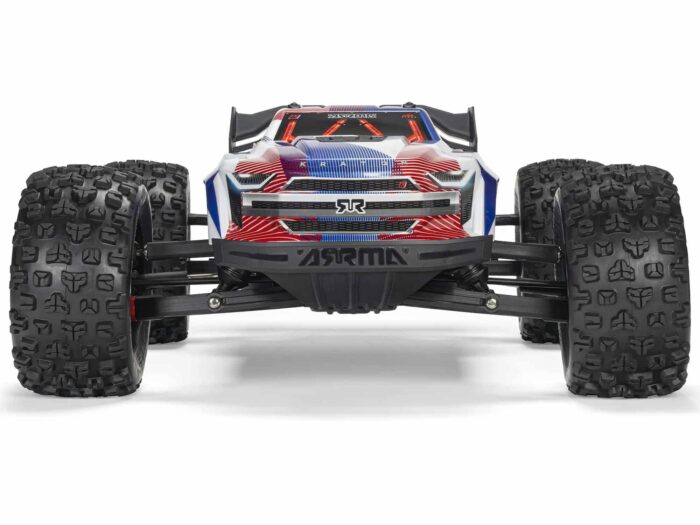 Arrma 1/8th KRATON 6S V6 4X4 BLX Speed Monster Truck RTR Blue/Red ARA8608V6T4 - Image 23