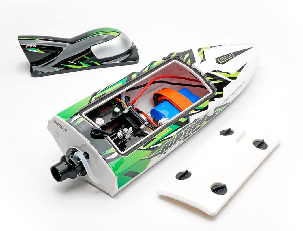 FTX Riptide Turbojet Brushless R/C Speed boat 41cm GREEN FTX0780G