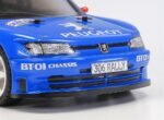Tamiya BT01 Peugeot 306 Maxi with Blue Painted Body BT-01 47513 - Image 3