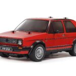 Tamiya MB01 VW Golf II GTI 16V with Red Painted Body MB-01 47516