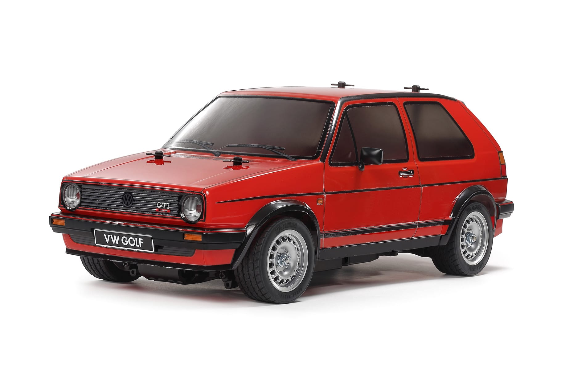 47516 Tamiya MB01 VW Golf II GTI 16V with Red Painted Body MB-01 47516 - Image 1