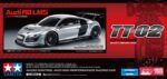 Tamiya TT02 Audi R8 LMS 2008 with Silver Painted Body TT-02 47517 - Image 8