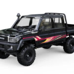 Udi RC Rc Toyota Land Cruiser RTR 1/18th Double Cab Brushless Black UCX1801PROB