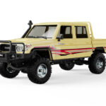 Udi RC Rc Toyota Land Cruiser RTR 1/18th Double Cab Sand UCX1801S