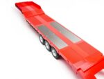Hunia RC Haulage Flatbed Trailer for CY1501 Red CY1502 - Image 5