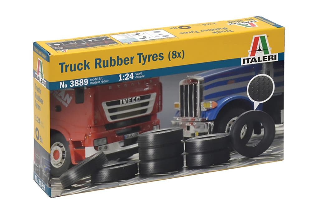 3889_2 Italeri Truck Rubber Tyres 3889 - Image 1