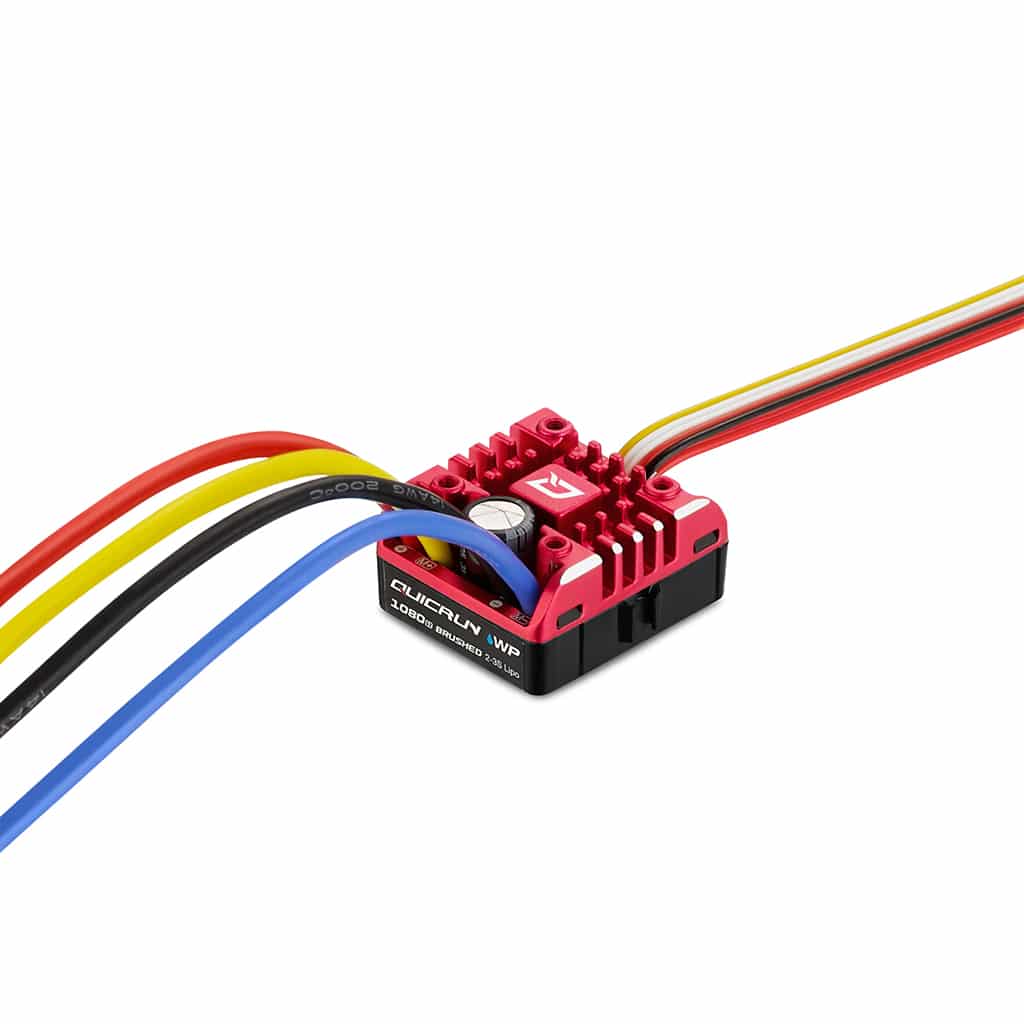 hw30120202_1 Hobbywing Quicrun 1080 -G2 Brushed ESC (80A) HW30120202 - Image 1