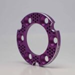 Acuvance Lightweight motor mount spacer for FLEDGE Purple OP15093 60587