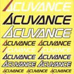 Acuvance Stretch Logo Sticker Sheet A5 OP15104 60603