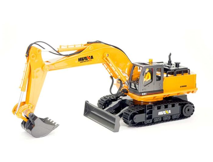 Huina 1/16 Scale RC Excavator 2.4G 11Ch W/Die Cast Bucket CY1531 - Image 13