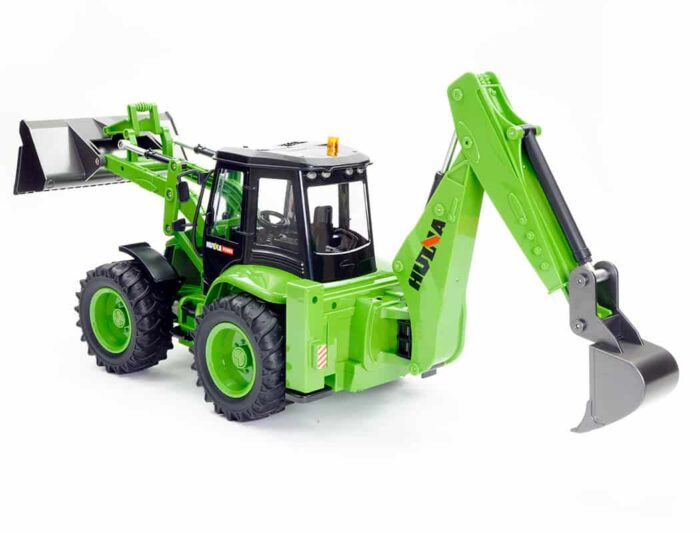 Huina 9Ch 1/14th Backhoe Excavator Tractor CY1579 - Image 11