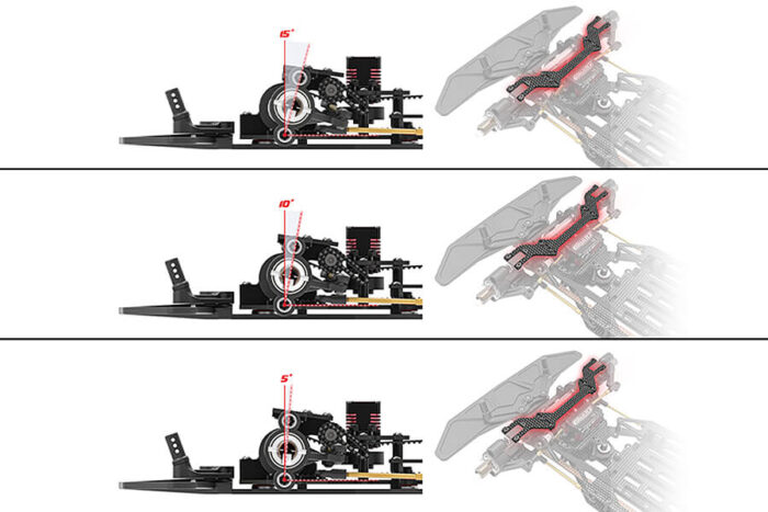 Corally SSX823 Car Kit Chassis Kit Only C-00133 - Image 3