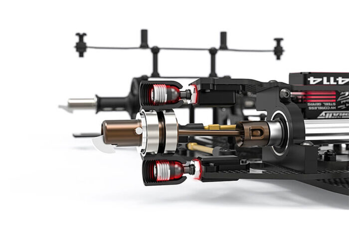 Corally SSX823 Car Kit Chassis Kit Only C-00133 - Image 4