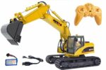 Huina 1/14th Scale Rc Excavator 2.4G 15Ch W/Die Cast Bucket CY1535 - Image 14