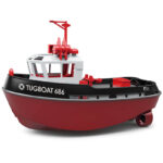 Heng Long 1/72 RTR Tugboat 686 230mm Length Green HL3800-G - Image 4