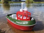 Heng Long 1/72 RTR Tugboat 686 230mm Length Green HL3800-G - Image 2