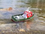 Heng Long 1/72 RTR Tugboat 686 230mm Length Green HL3800-G - Image 3