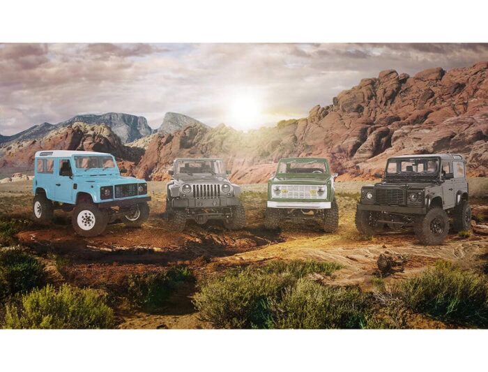 RC4WD 1/18 Gelande II RTR W/D90 Body Set (Blue) Z-RTR0039 - Image 2