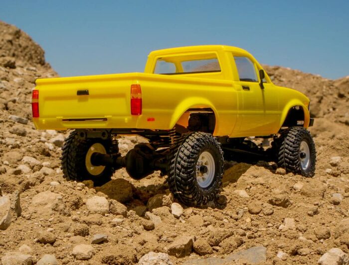 RC4WD 1/24 Trail Finder 2 RTR W/ Mojave II Hard Body Set (Yellow) Z-RTR0051 - Image 3