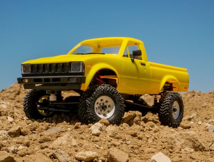 RC4WD 1/24 Trail Finder 2 RTR W/ Mojave II Hard Body Set (Yellow) Z-RTR0051 - Image 5