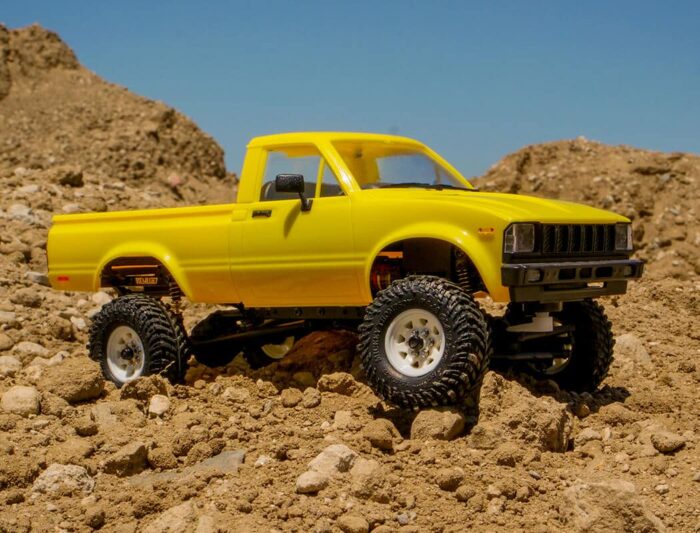 RC4WD 1/24 Trail Finder 2 RTR W/ Mojave II Hard Body Set (Yellow) Z-RTR0051 - Image 4