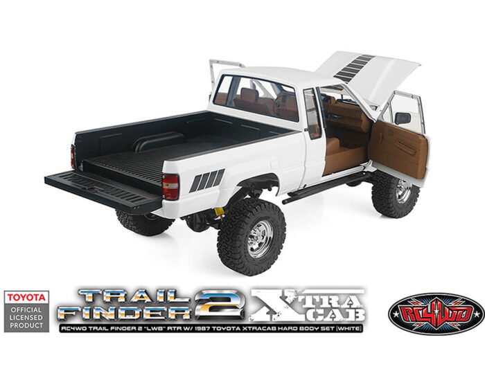 RC4WD Trailfinder 2 lwb RTR With 1987 Toyota Xtracab Hard Body Z-RTR0064 - Image 5