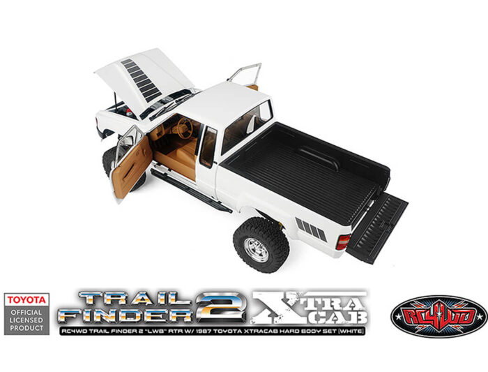 RC4WD Trailfinder 2 lwb RTR With 1987 Toyota Xtracab Hard Body Z-RTR0064 - Image 4