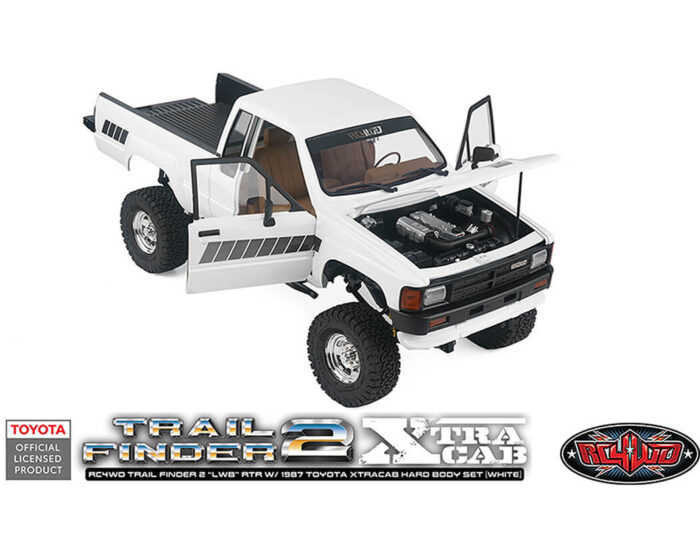 RC4WD Trailfinder 2 lwb RTR With 1987 Toyota Xtracab Hard Body Z-RTR0064 - Image 6