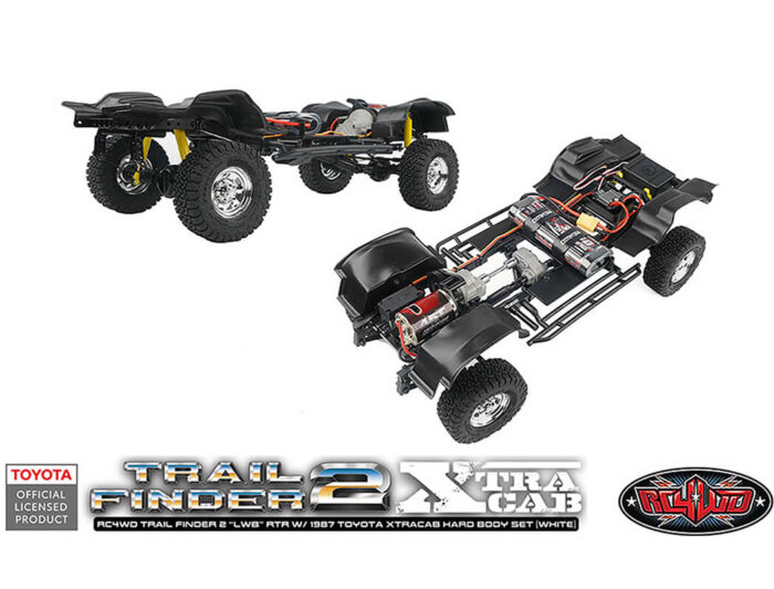 RC4WD Trailfinder 2 lwb RTR With 1987 Toyota Xtracab Hard Body Z-RTR0064 - Image 17