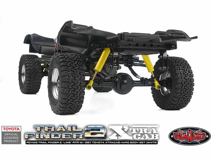 RC4WD Trailfinder 2 lwb RTR With 1987 Toyota Xtracab Hard Body Z-RTR0064 - Image 18
