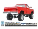 RC4WD Trail Finder 2 lwb RTR Chevrolet K10 Hard Body Red Z-RTR0066 - Image 2