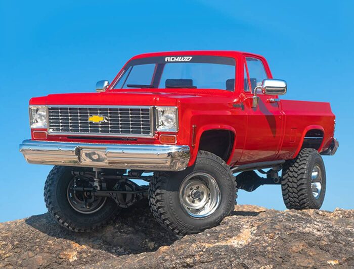 RC4WD Trail Finder 2 lwb RTR Chevrolet K10 Hard Body Red Z-RTR0066 - Image 24