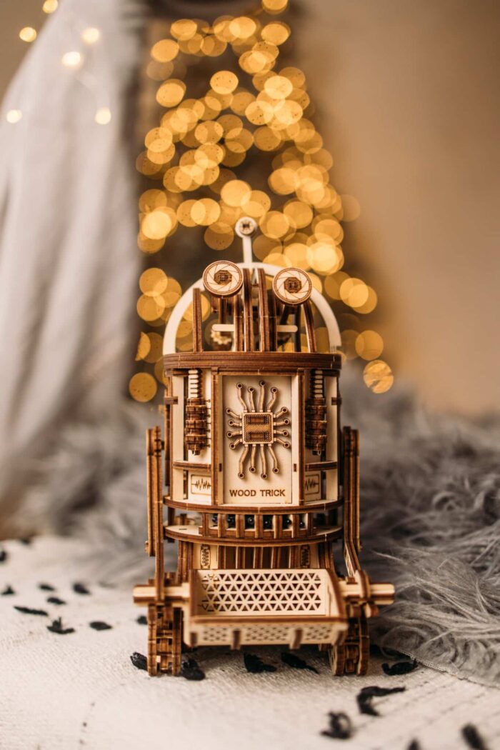 Wood Trick Space junk robot (mechanical) WDTK073 - Image 6